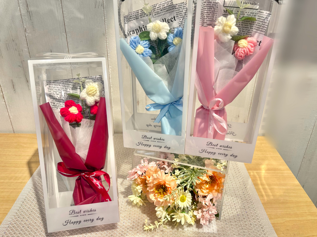 ニットフラワー